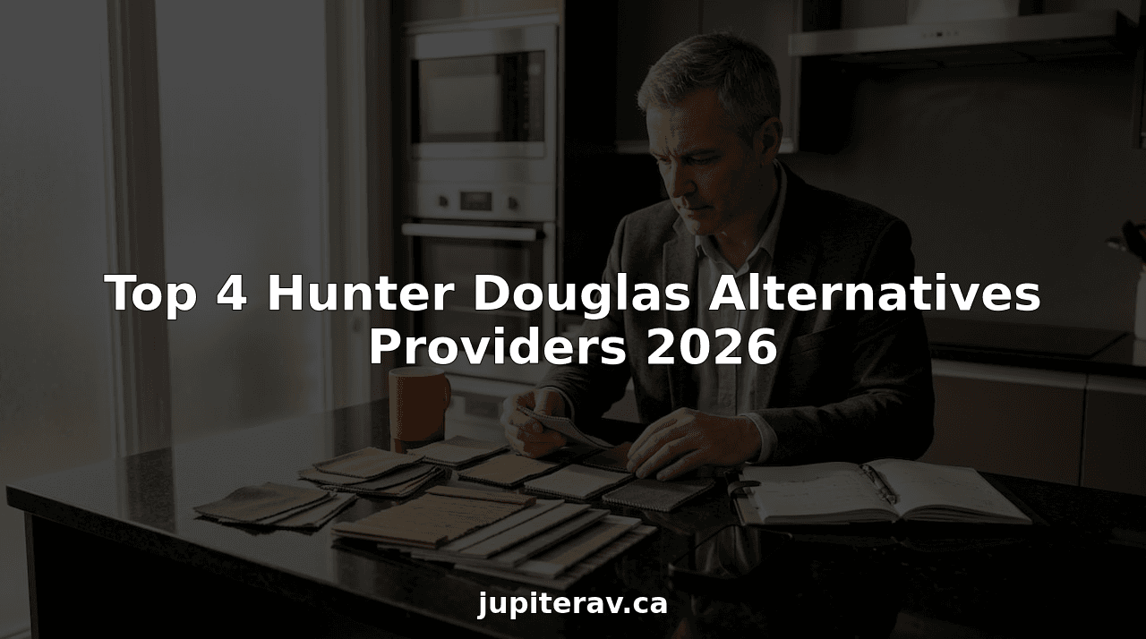 Top 4 Hunter Douglas Alternatives Providers 2026