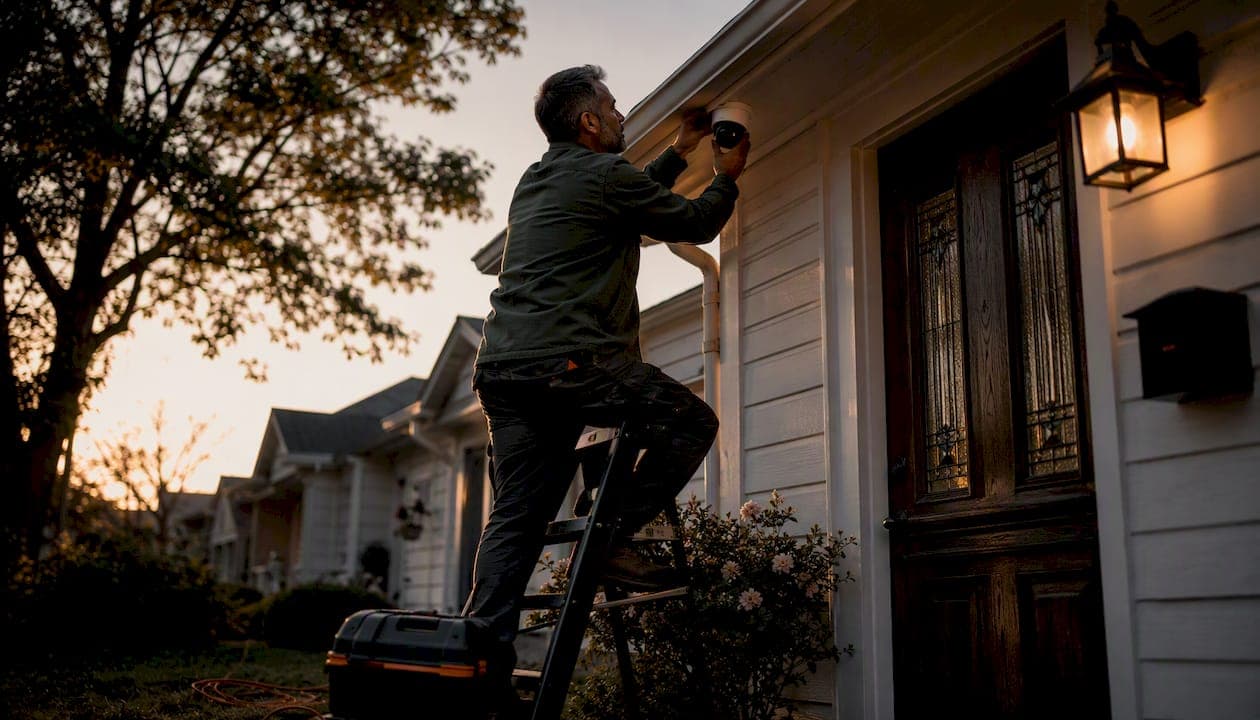 Security camera placement: a homeowner's guide