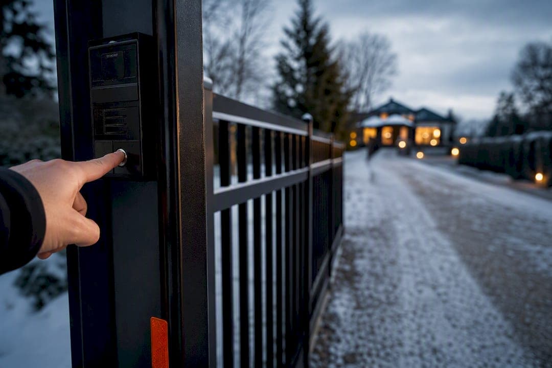 Driveway gate intercom: installer checklist to avoid trenching costs