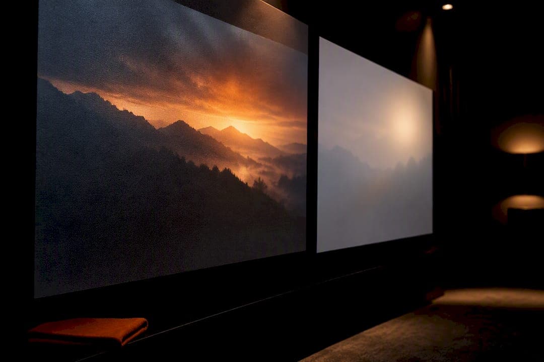 Why 0.6 ALR Beats 1.3 White: Projector Screen Gain for Installers