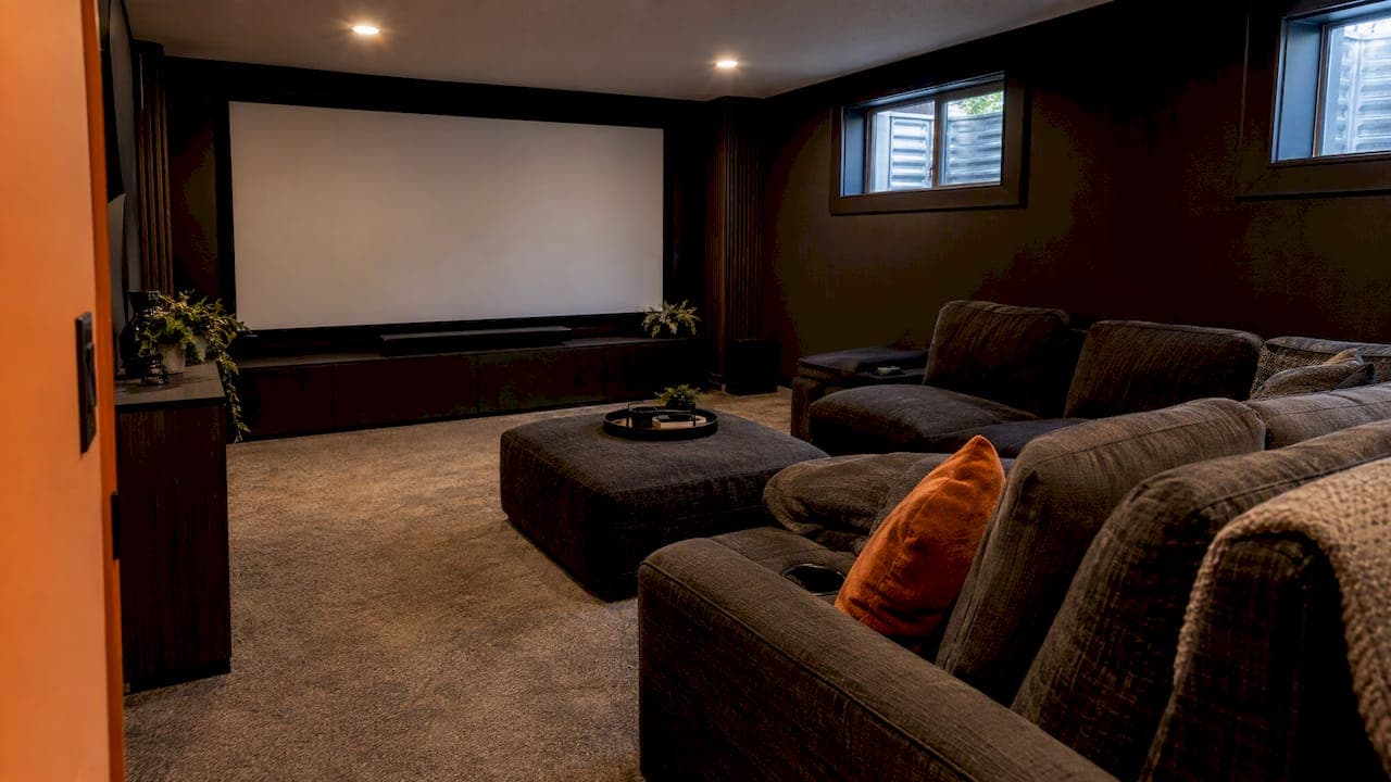 Basement Home Theatre Ideas for Calgary Homes